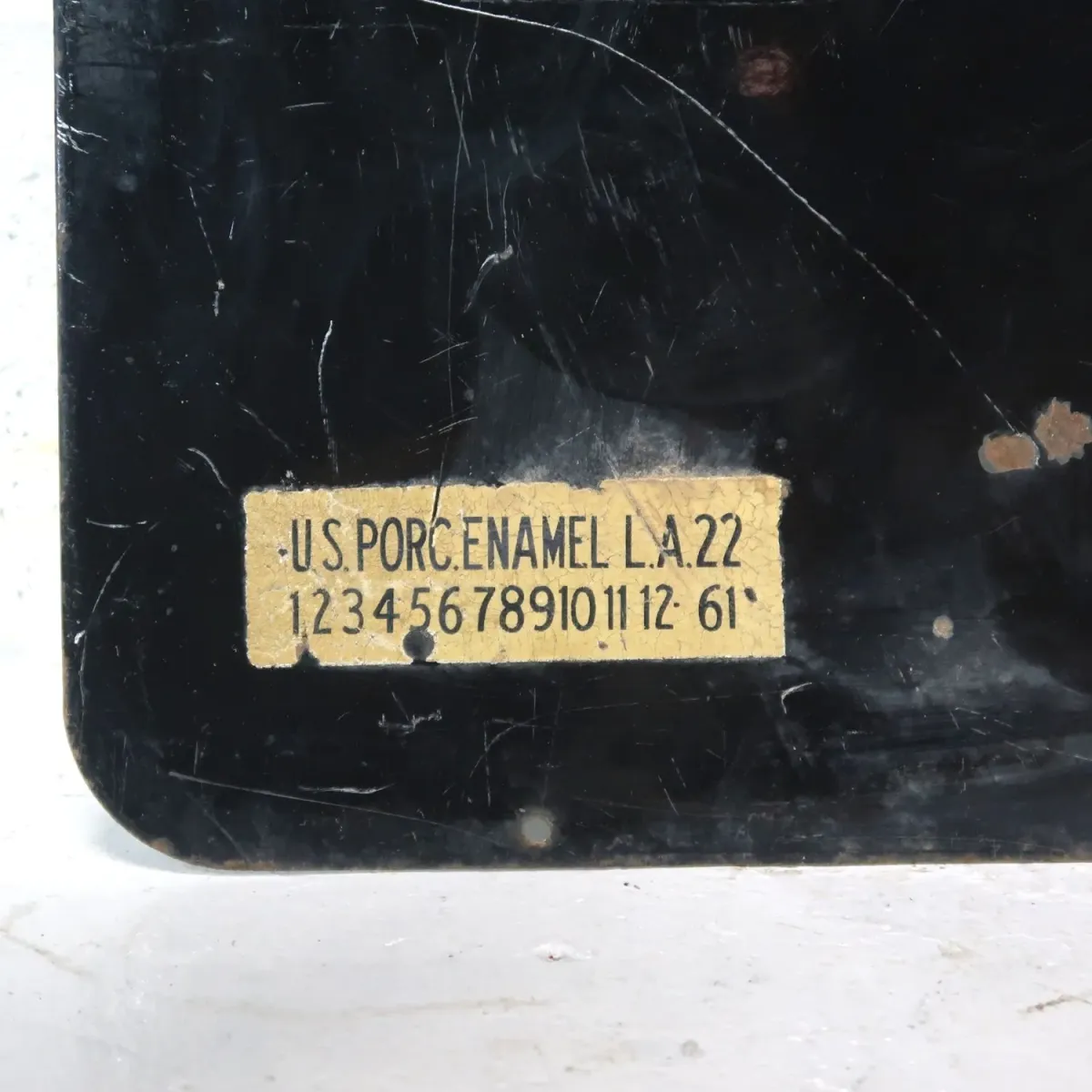 SPEED LIMIT 35 MILES ロードサイン ホーロー