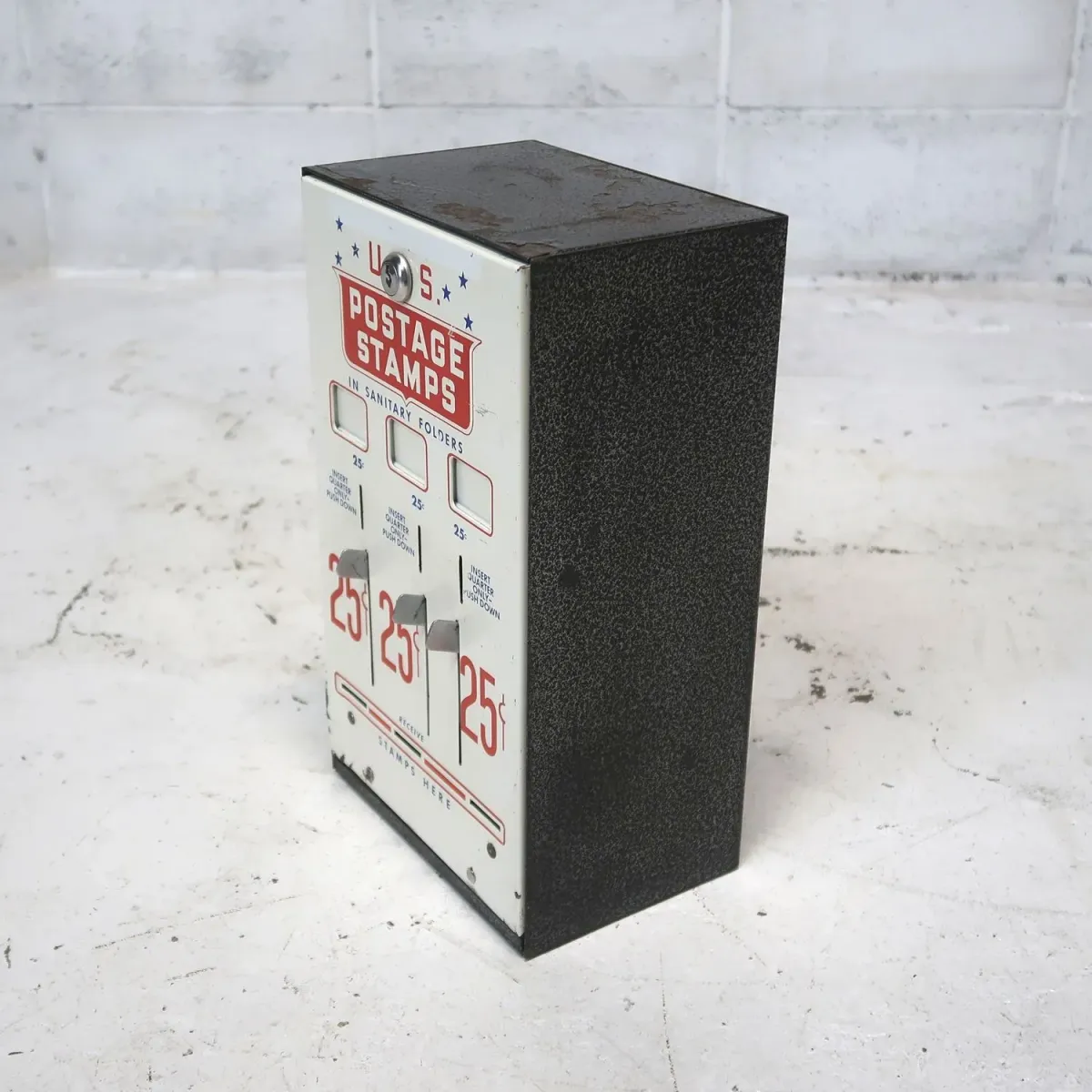 ビンテージ スタンプマシン 切手販売機