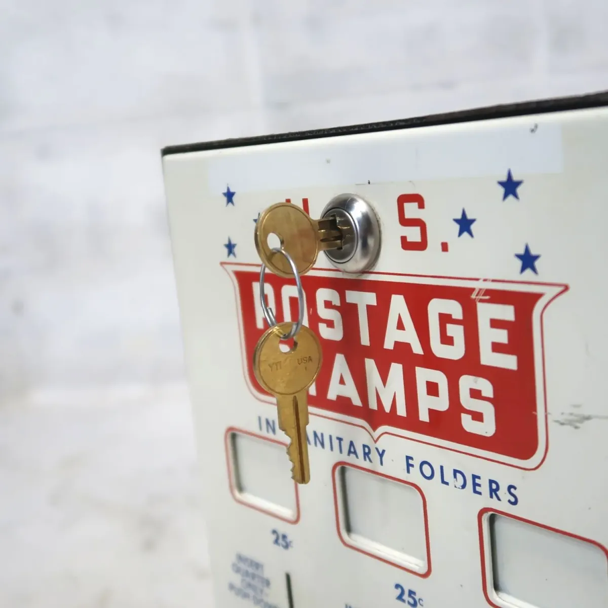 ビンテージ スタンプマシン 切手販売機