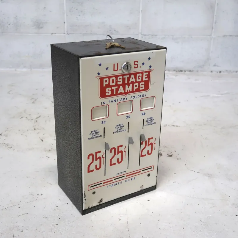 ビンテージ スタンプマシン 切手販売機