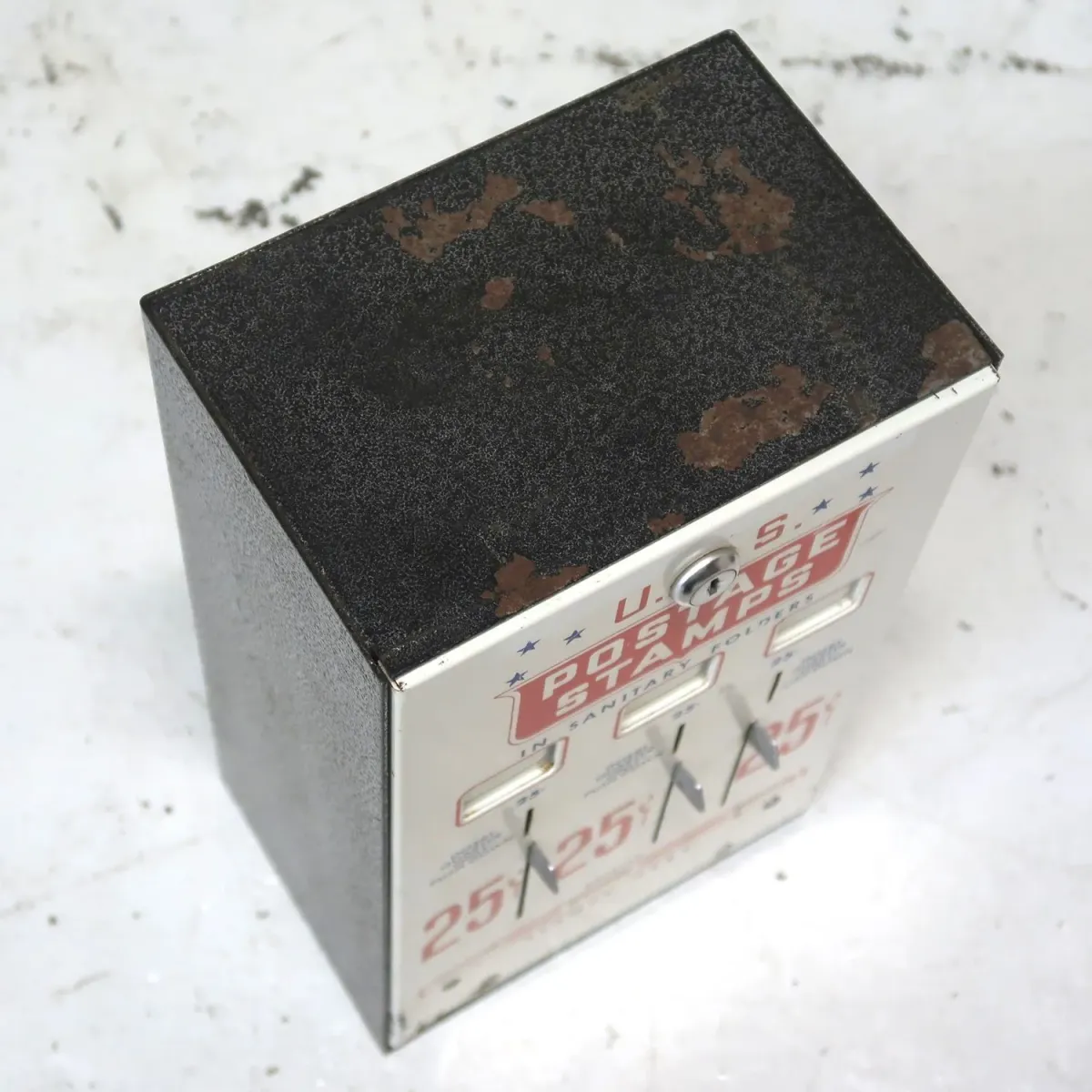 ビンテージ スタンプマシン 切手販売機