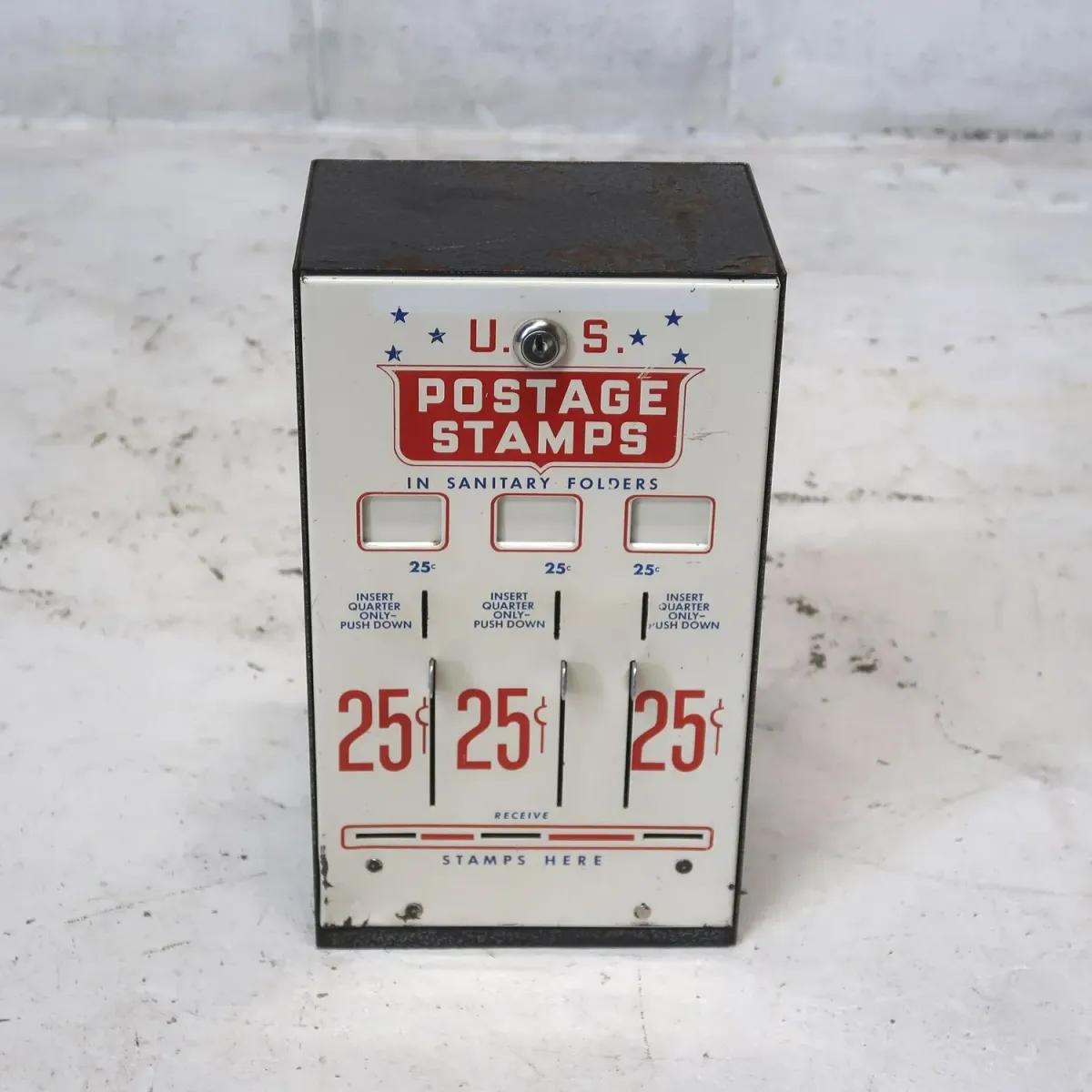 ビンテージ スタンプマシン 切手販売機