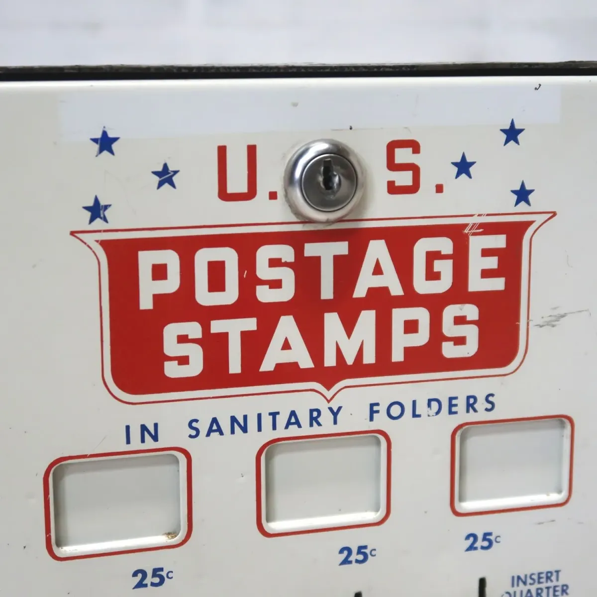 ビンテージ スタンプマシン 切手販売機