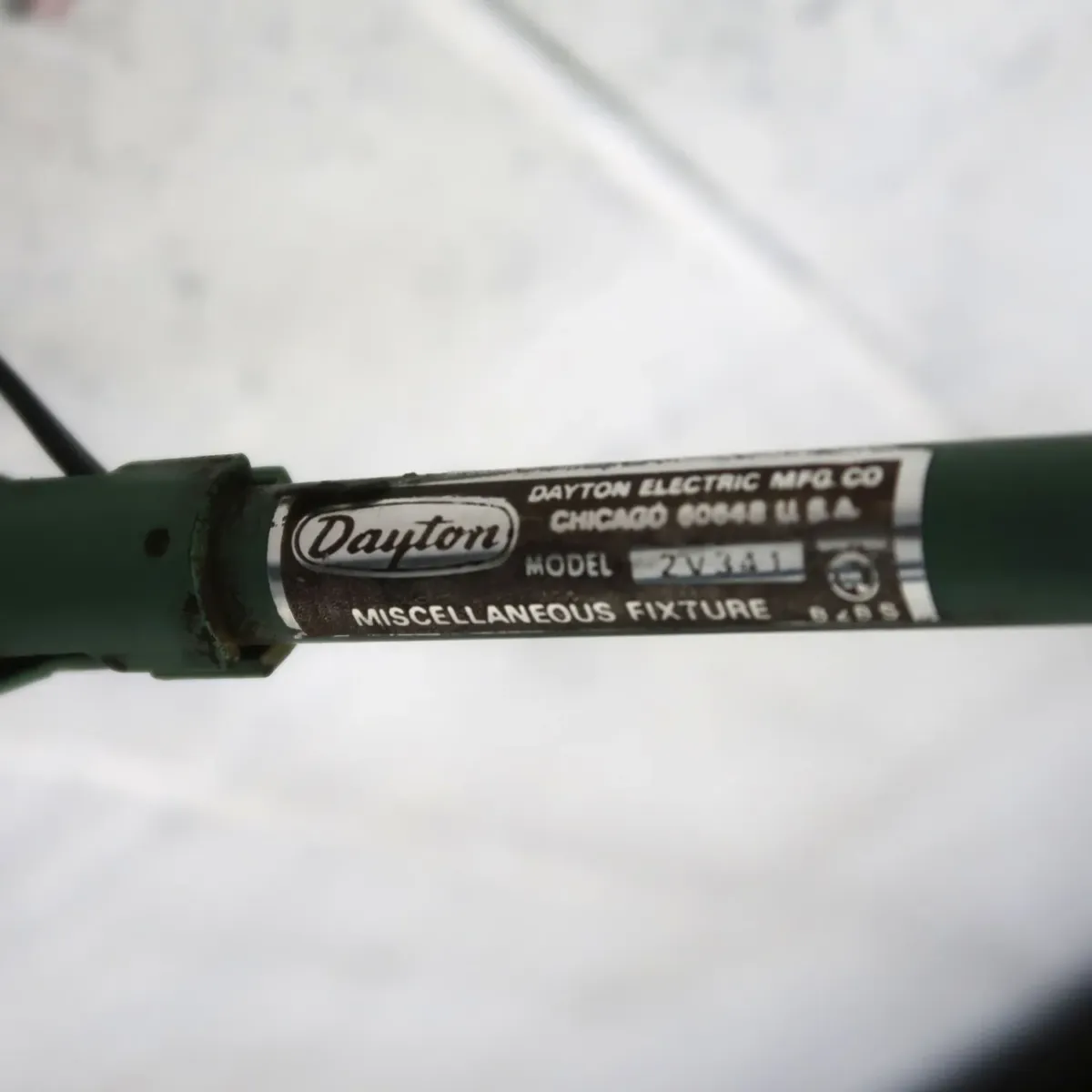 Dayton ビンテージ マシンランプ