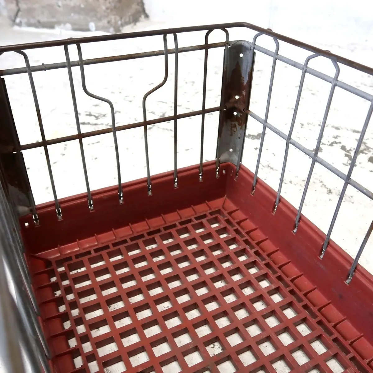 CARNATION ビンテージ ワイヤーバスケット