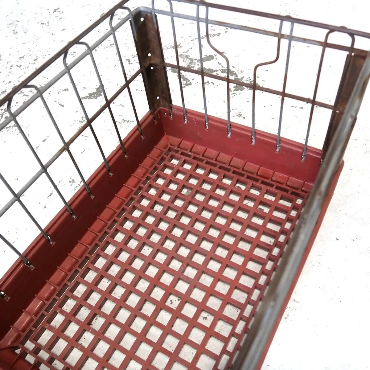 CARNATION ビンテージ ワイヤーバスケット