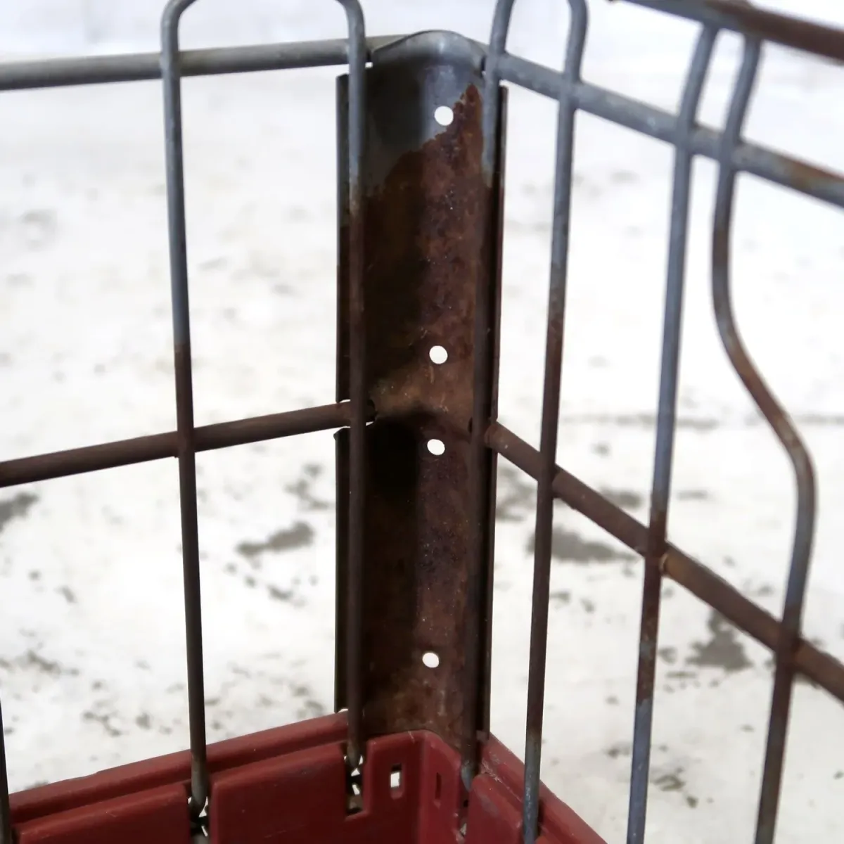 CARNATION ビンテージ ワイヤーバスケット