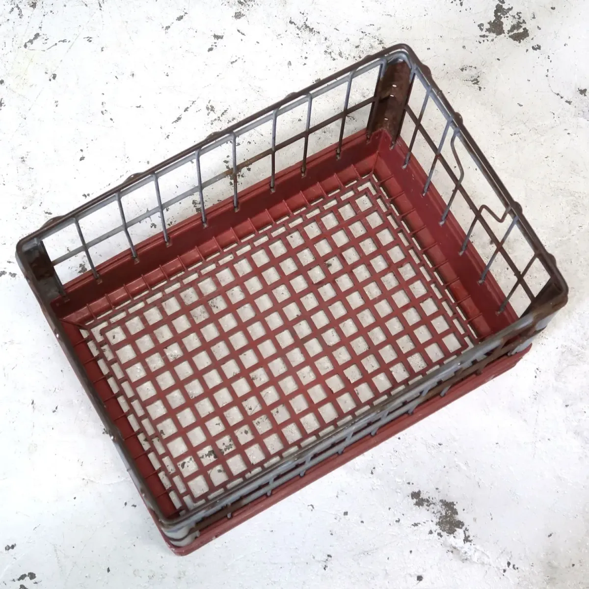 CARNATION ビンテージ ワイヤーバスケット