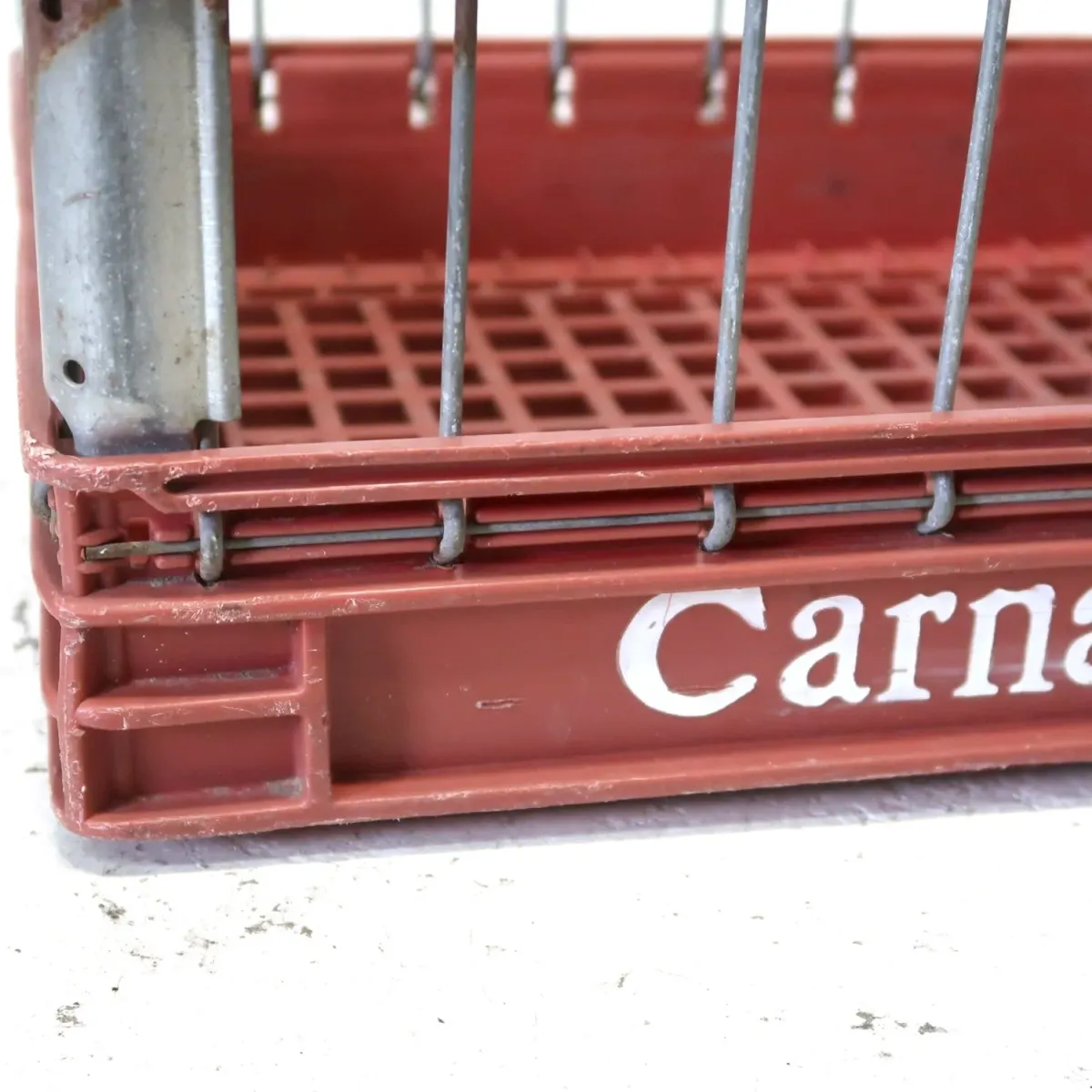 CARNATION ビンテージ ワイヤーバスケット