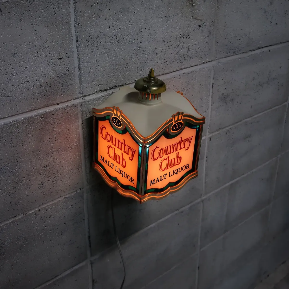 Country Club ビンテージ ライトサイン