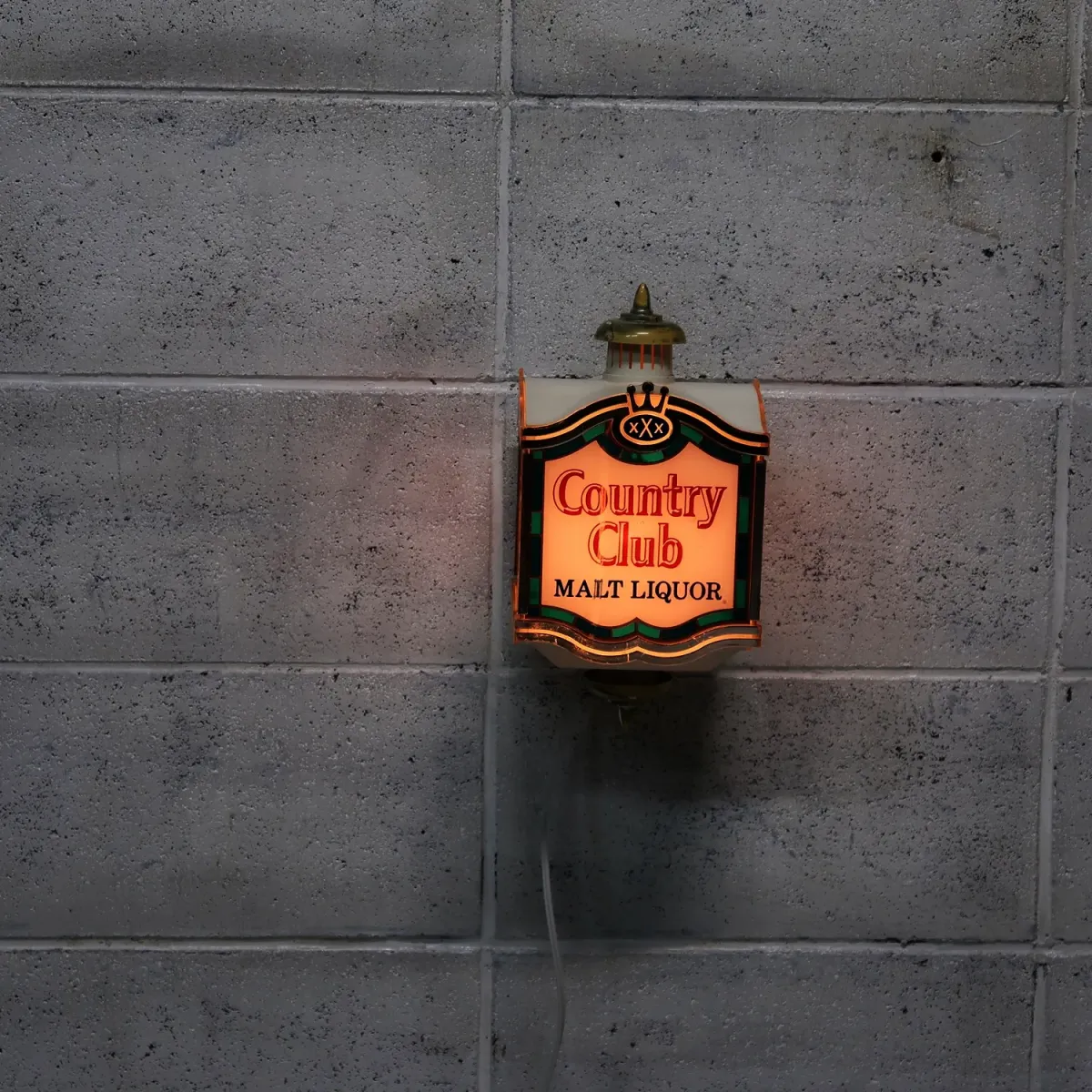 Country Club ビンテージ ライトサイン