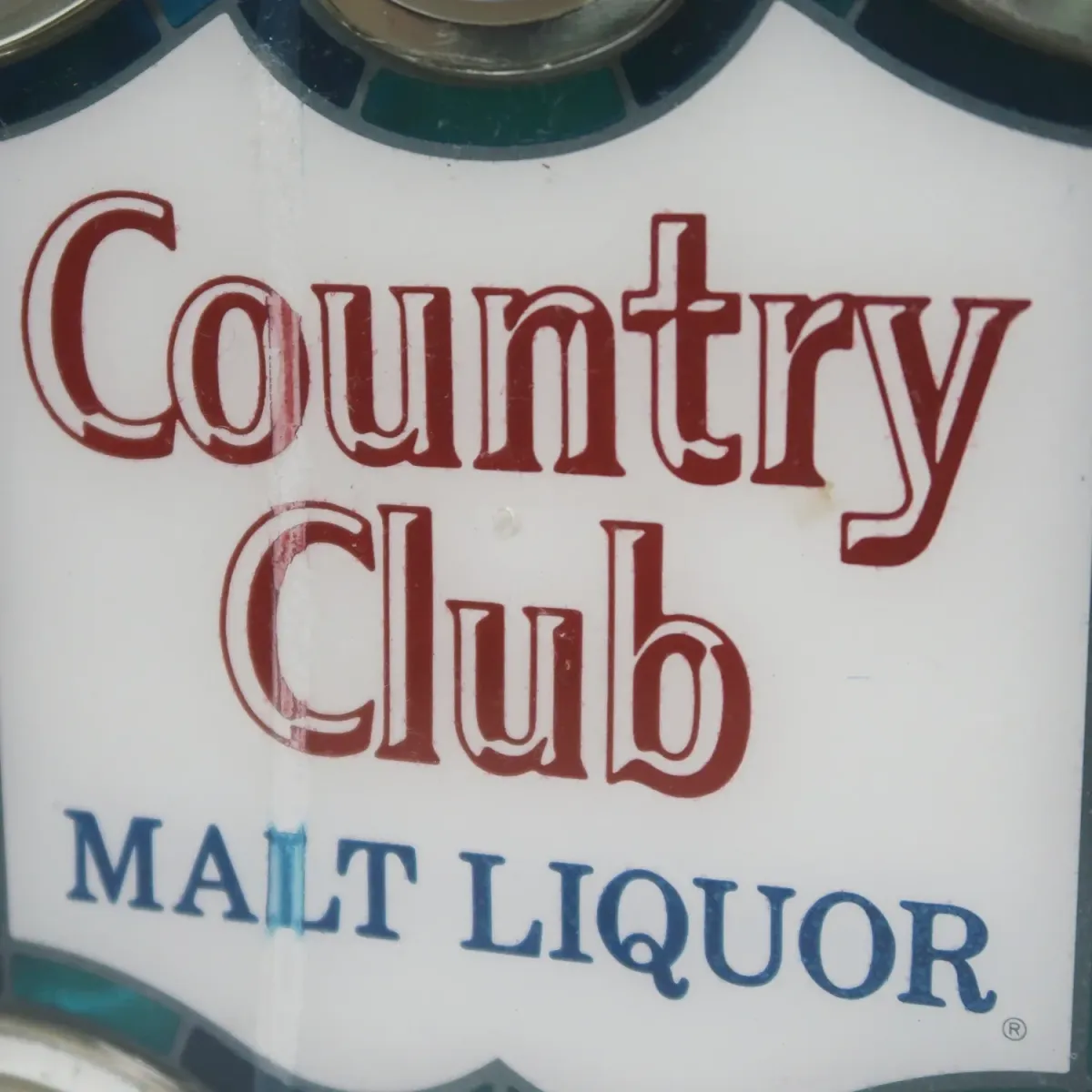 Country Club ビンテージ ライトサイン