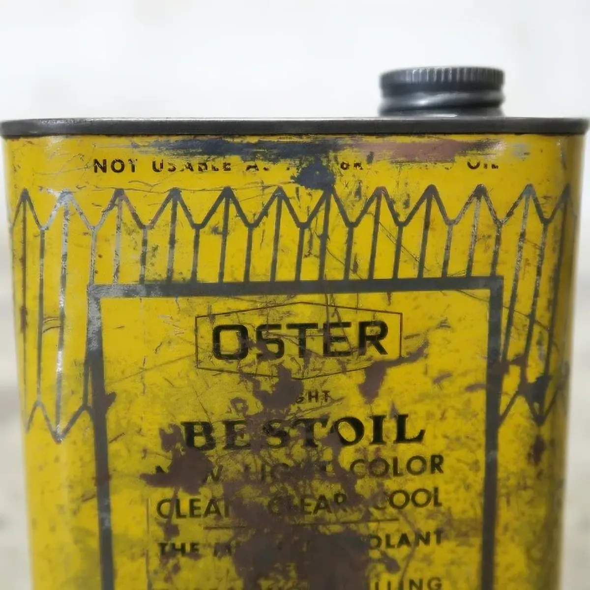 OSTER ビンテージ オイル缶