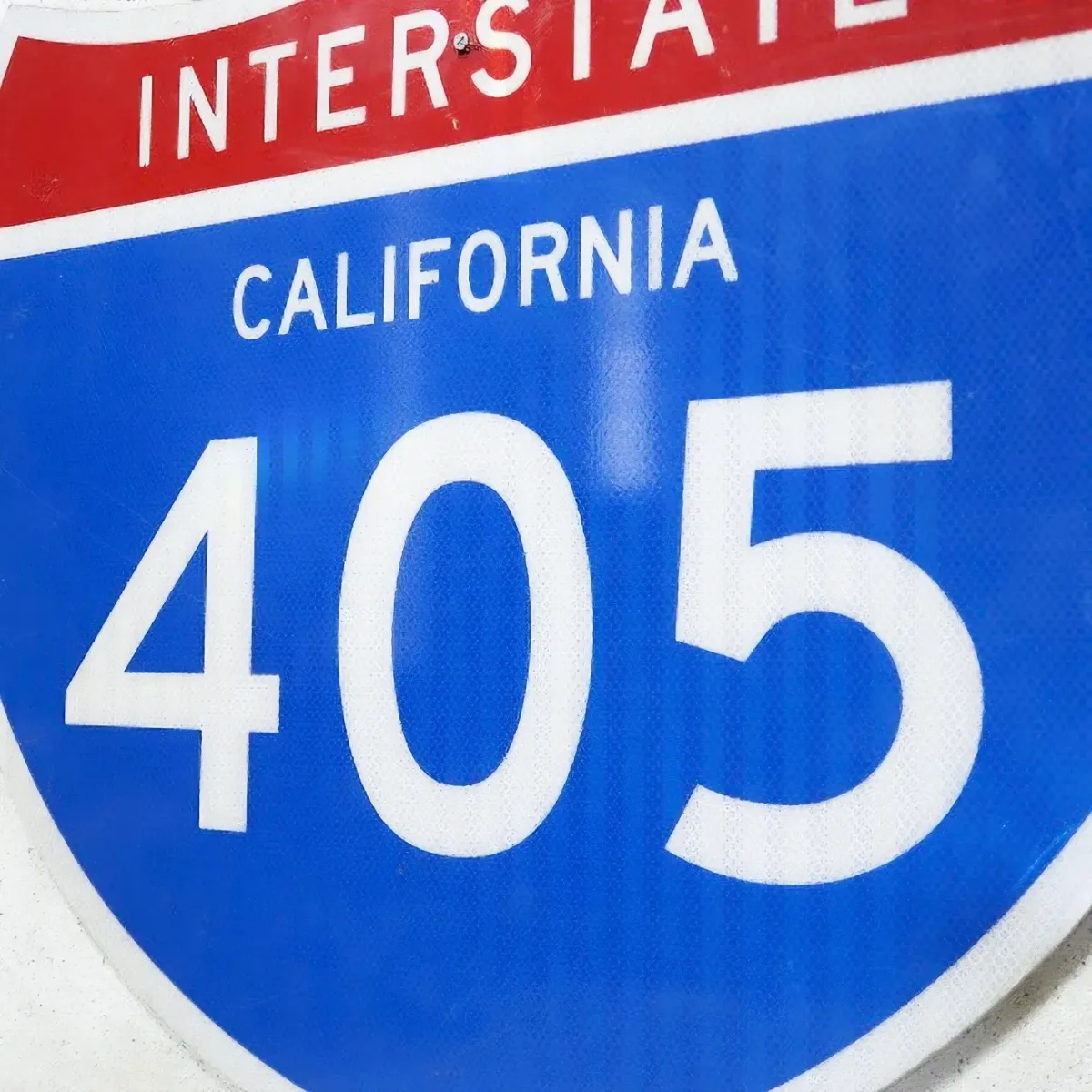 INTERSTATE CALIFORNIA 405 ロードサイン