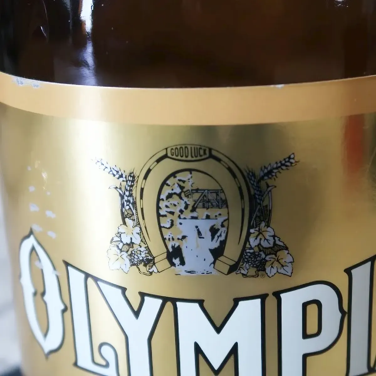 OLYMPIA GOLD ビンテージ 大型ビアボトル