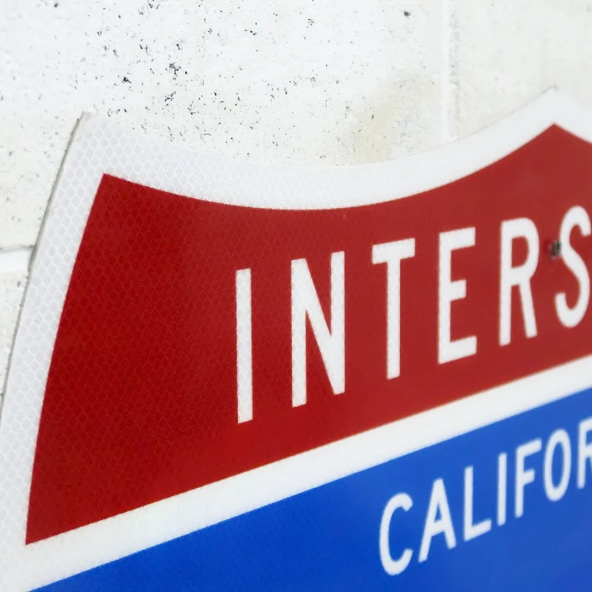 INTERSTATE CALIFORNIA 105 ロードサイン