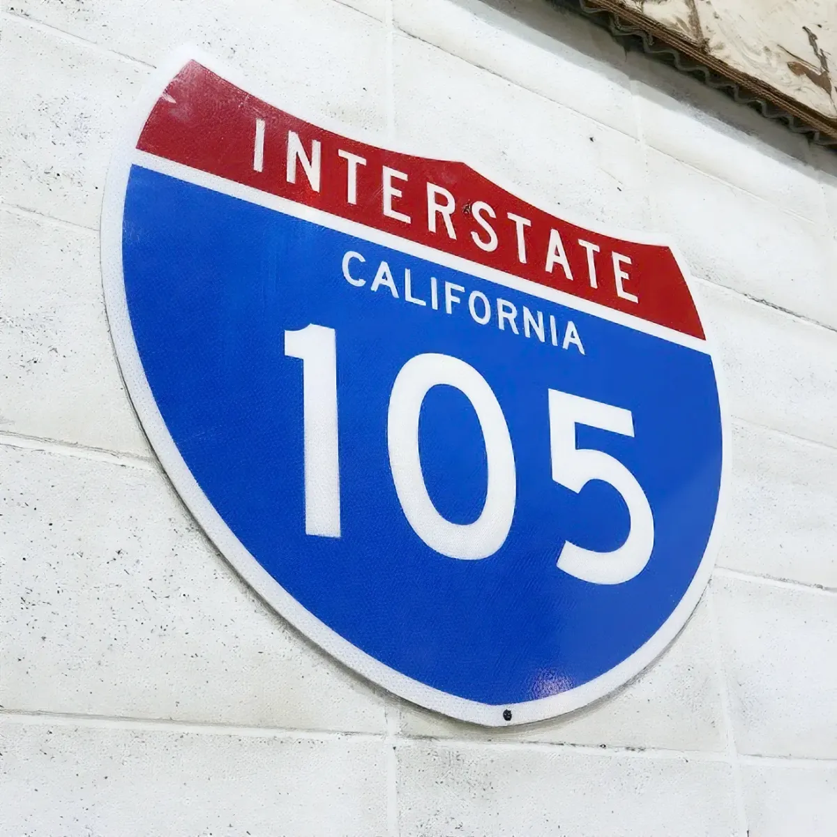 INTERSTATE CALIFORNIA 105 ロードサイン