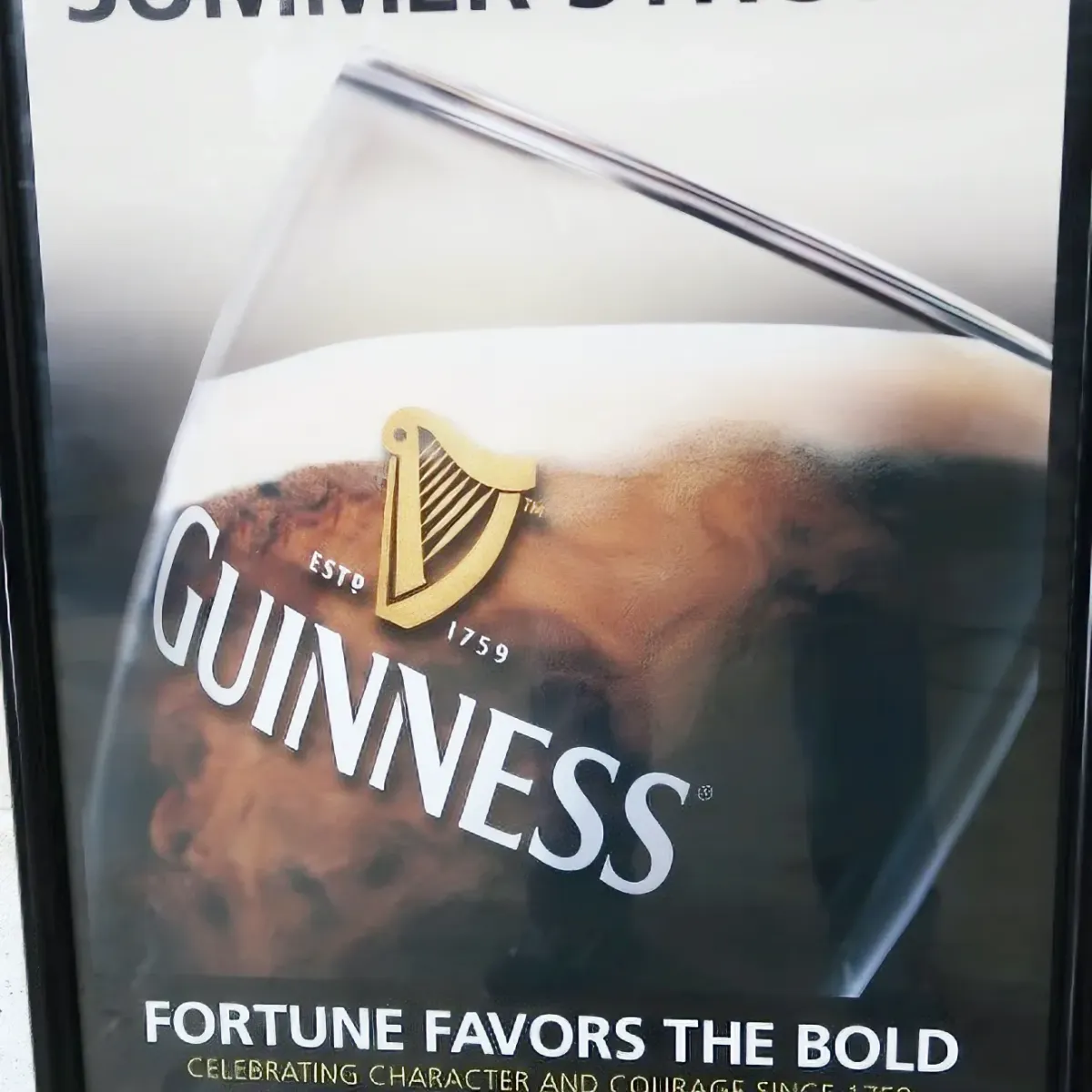 GUINNESS ウォールサイン