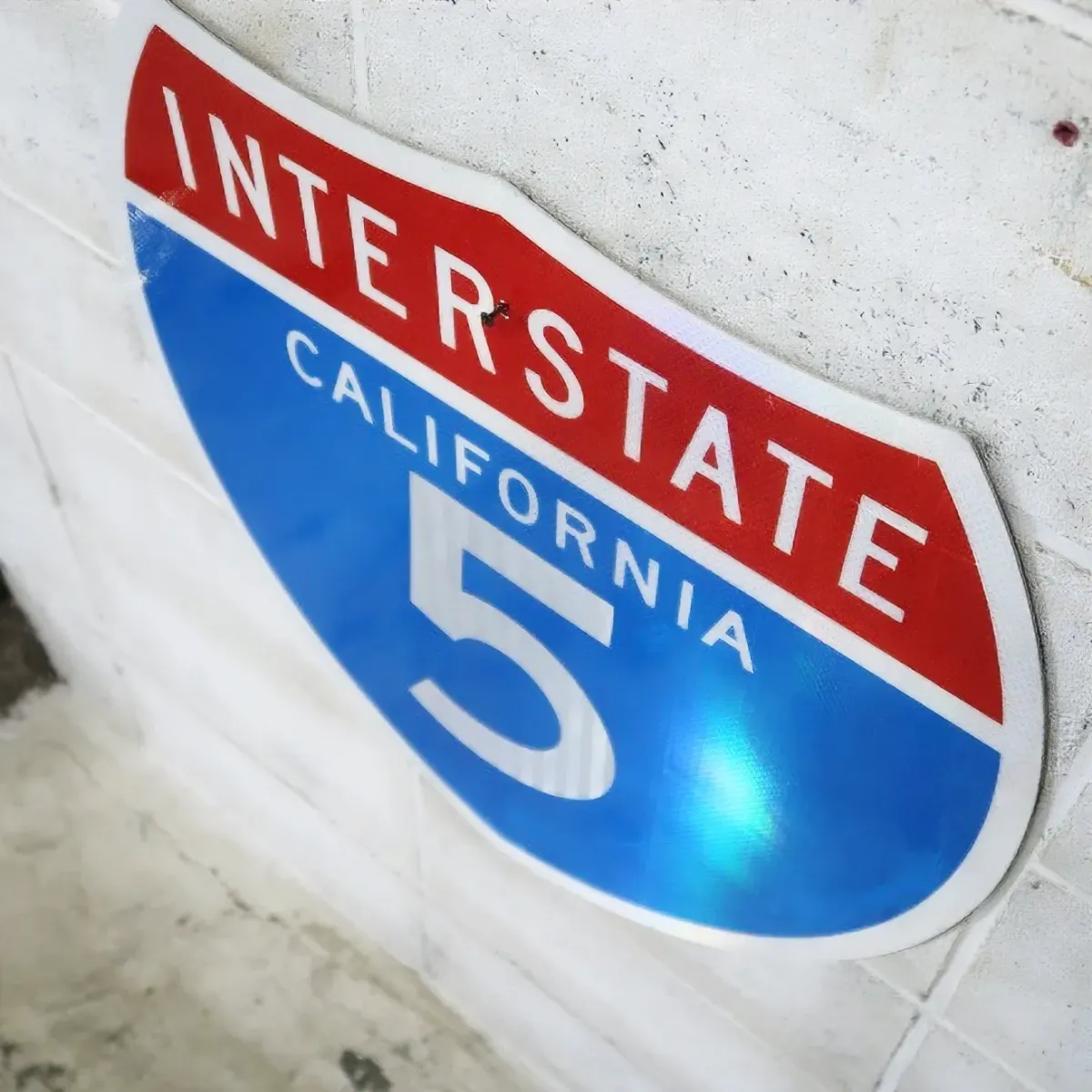 INTERSTATE CALIFORNIA 5 ロードサイン