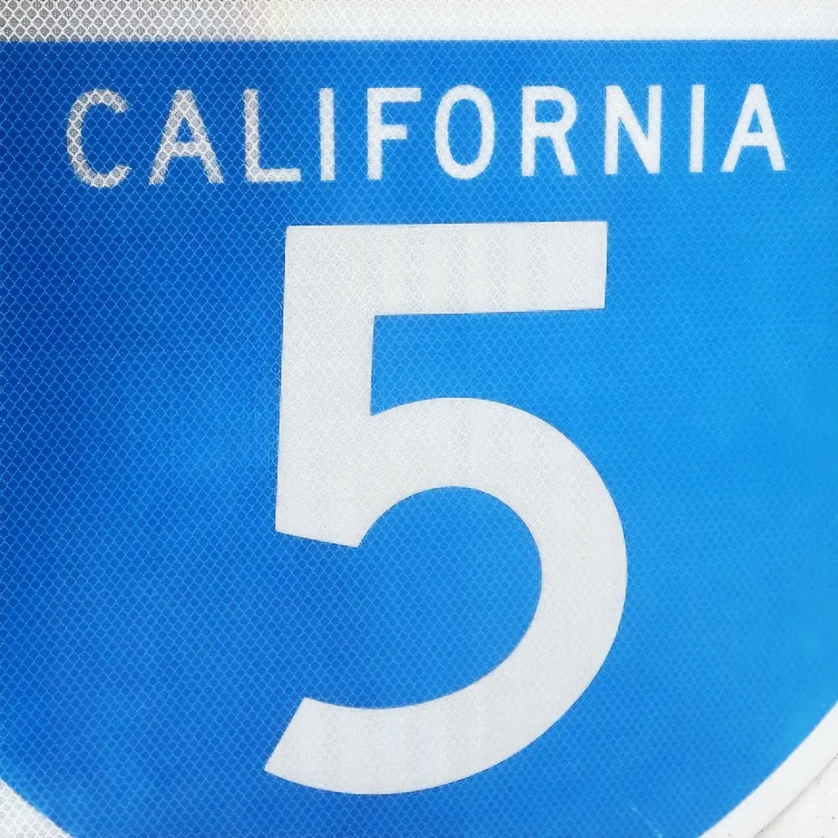 INTERSTATE CALIFORNIA 5 ロードサイン