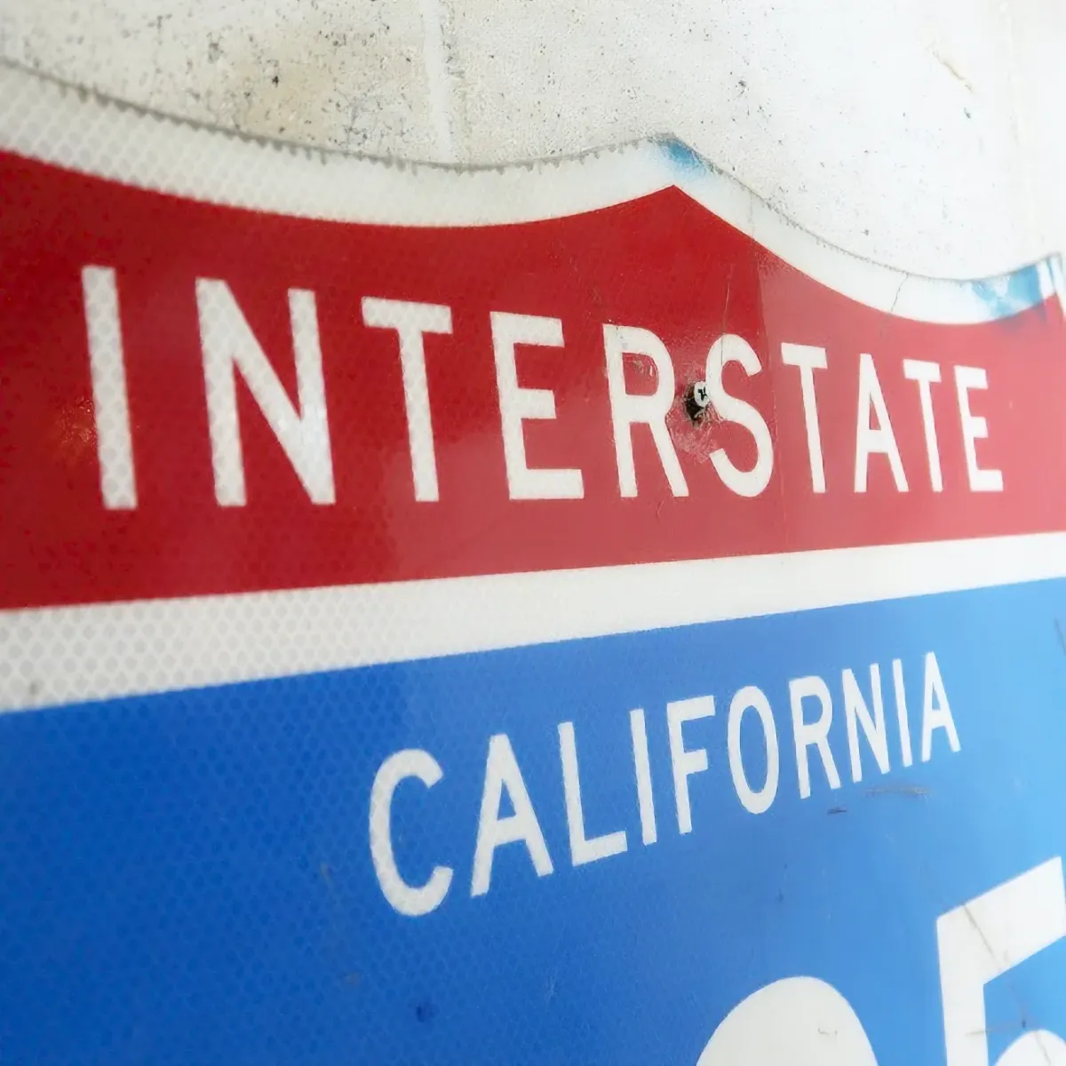 INTERSTATE CALIFORNIA 605 ロードサイン