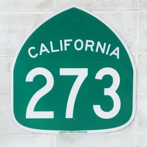 CALIFORNIA 273 ロードサイン