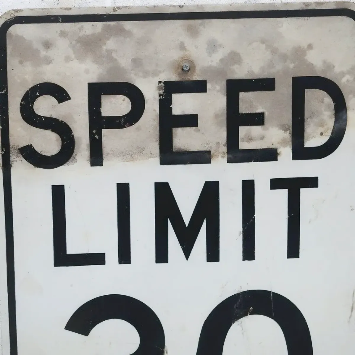 ロードサイン SPEED LIMIT 30