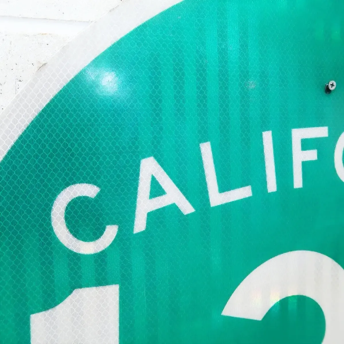 CALIFORNIA 134 ロードサイン