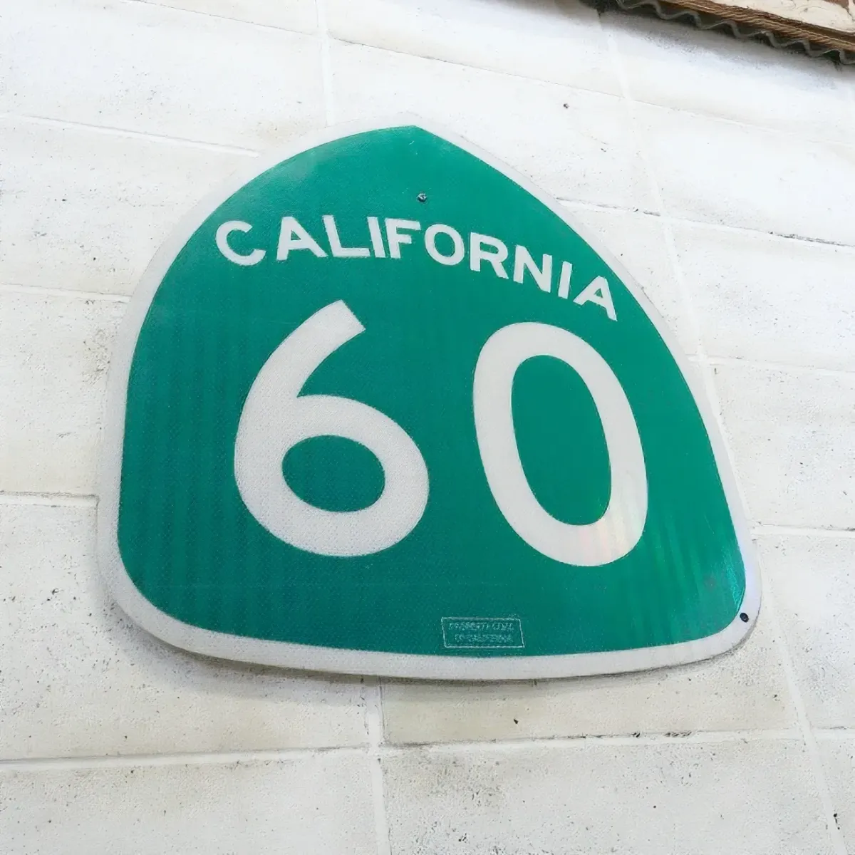 CALIFORNIA 60 ロードサイン