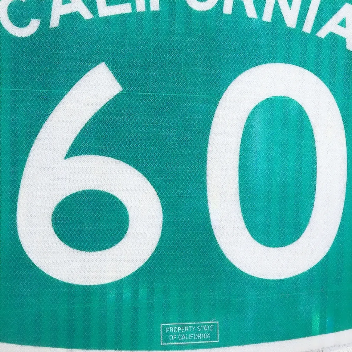 CALIFORNIA 60 ロードサイン