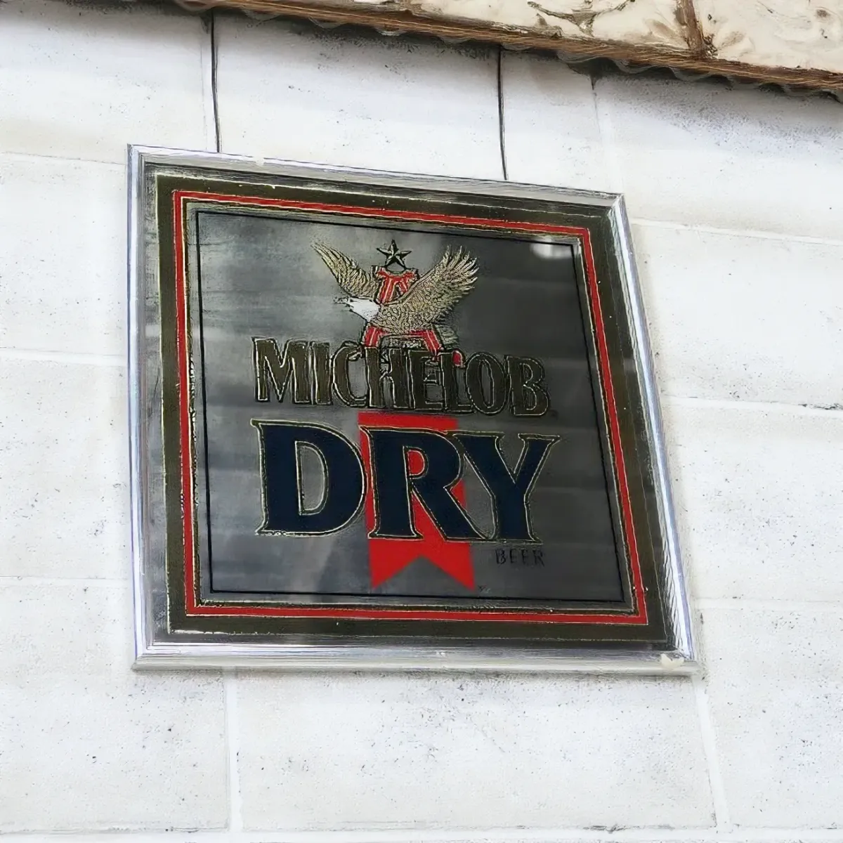 MICHELOB DRY パブミラー