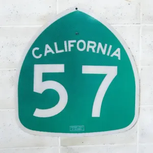 CALIFORNIA 57 ロードサイン