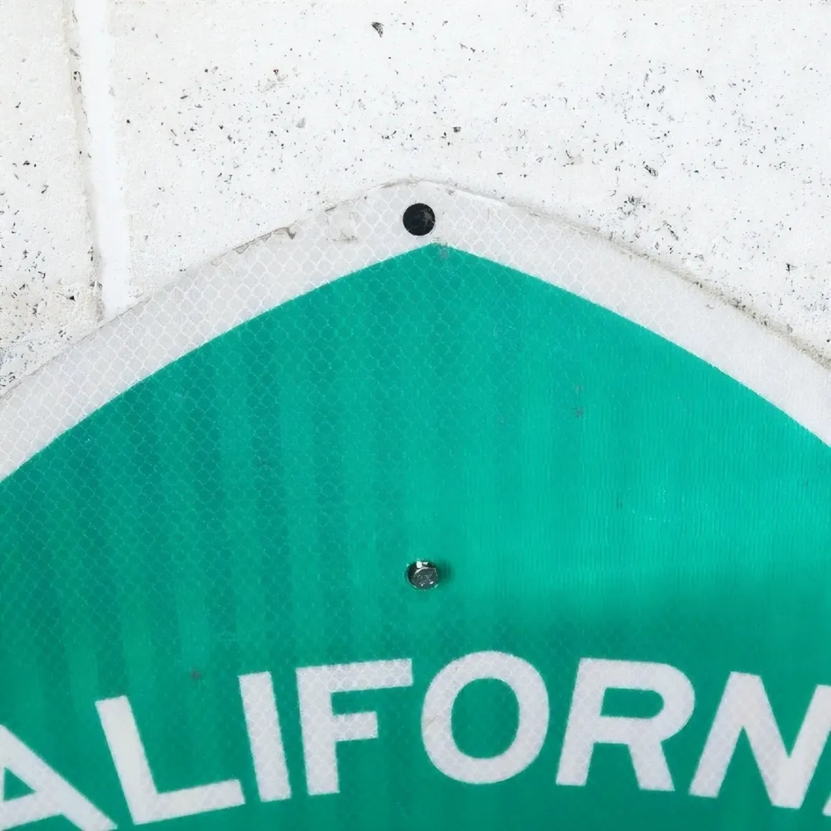 CALIFORNIA 57 ロードサイン