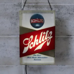 Schlitz ビンテージ モーションライトサイン