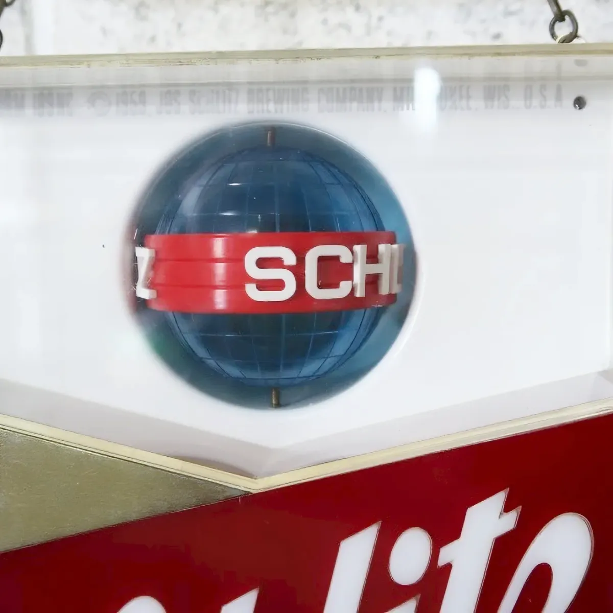 Schlitz ビンテージ モーションライトサイン