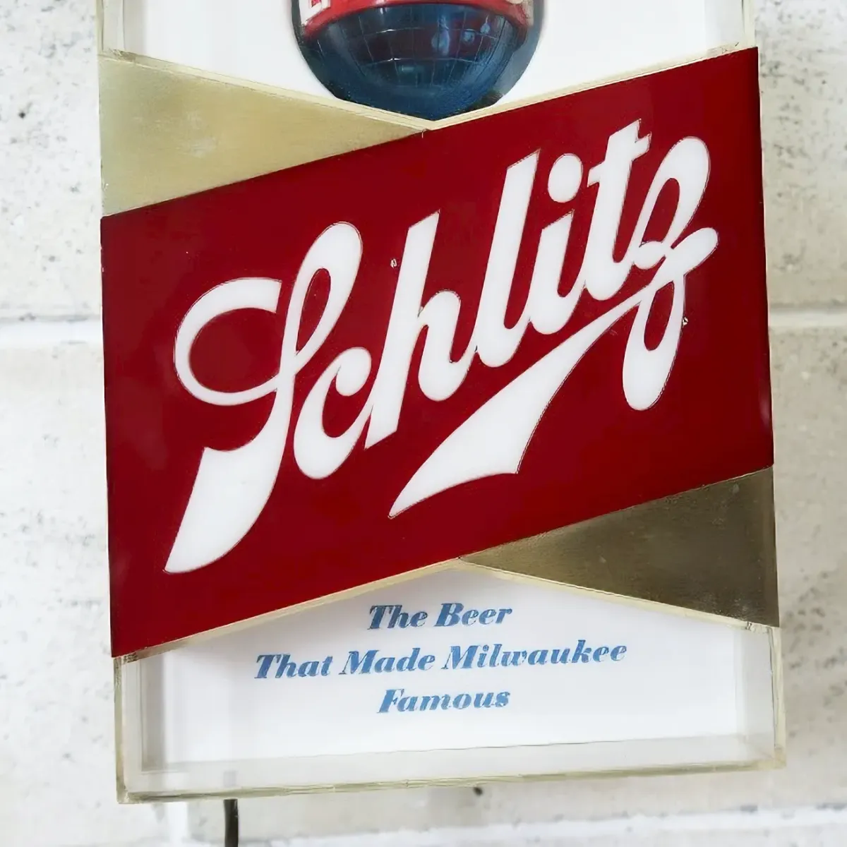 Schlitz ビンテージ モーションライトサイン