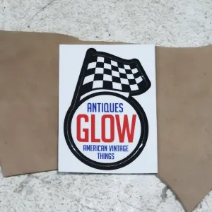 glow ANTIQUES オリジナルステッカー