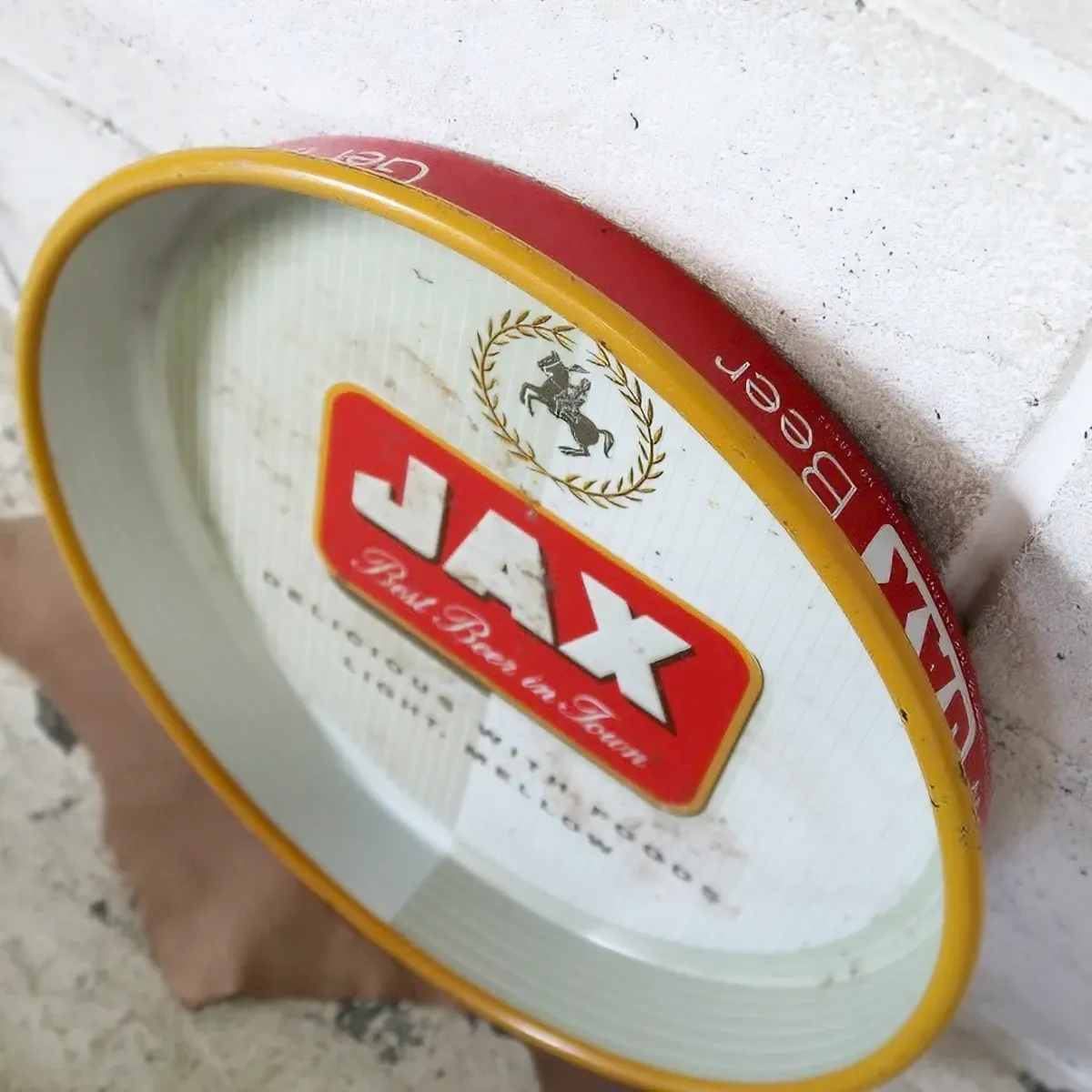 JAX ビンテージ メタルトレイ