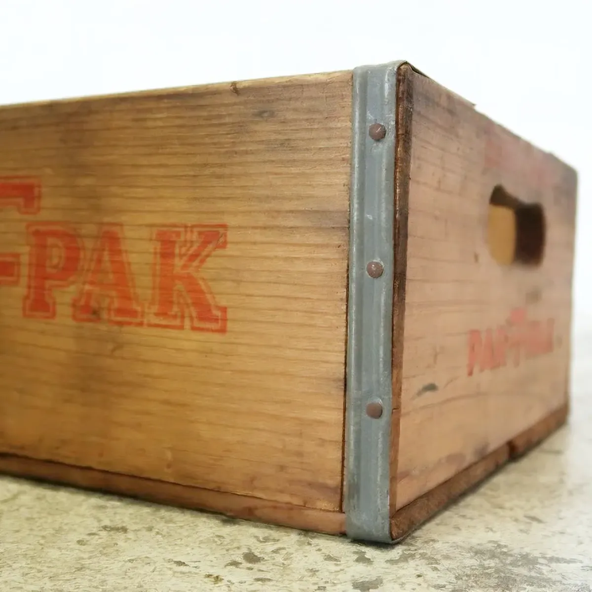 PAR-T-PAK ビンテージ ウッドボックス