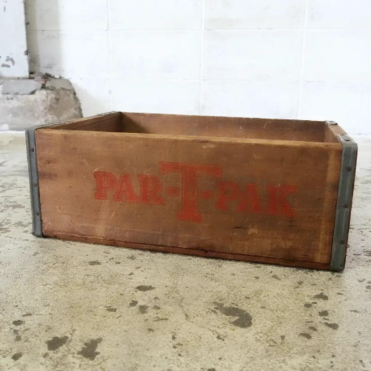 PAR-T-PAK ビンテージ ウッドボックス