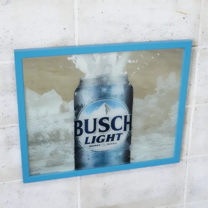 BUSCH LIGHT パブミラー