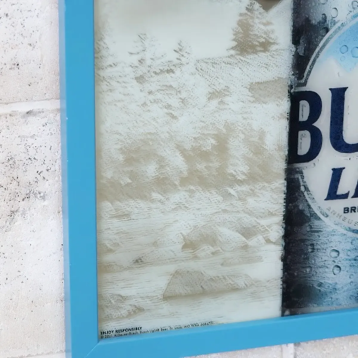 BUSCH LIGHT パブミラー