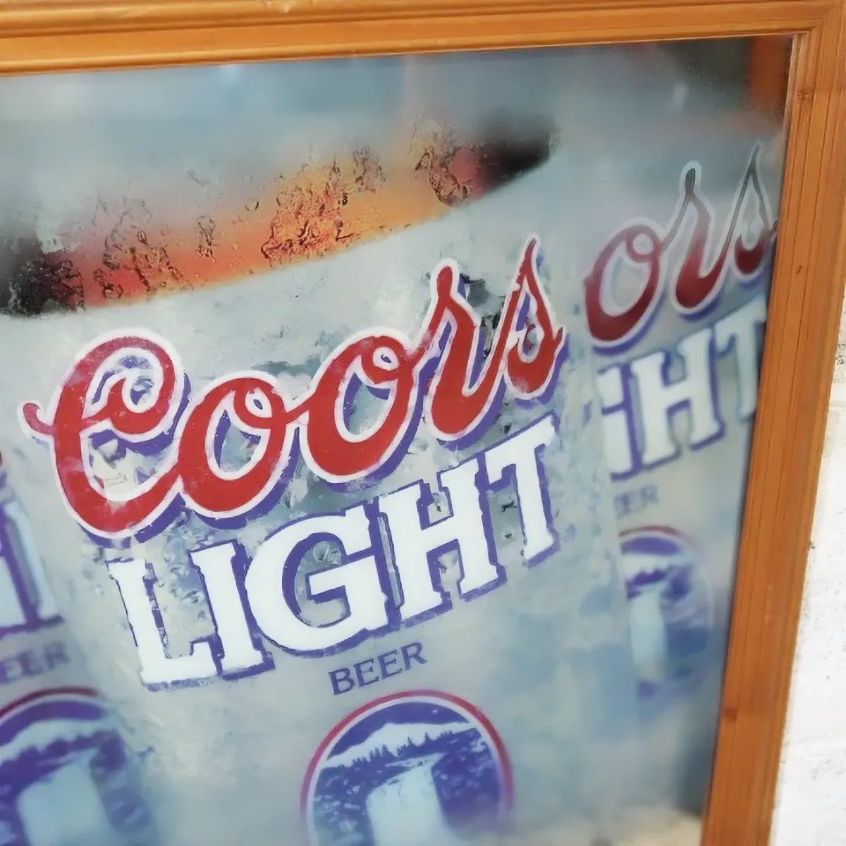 Coors LIGHT パブミラー