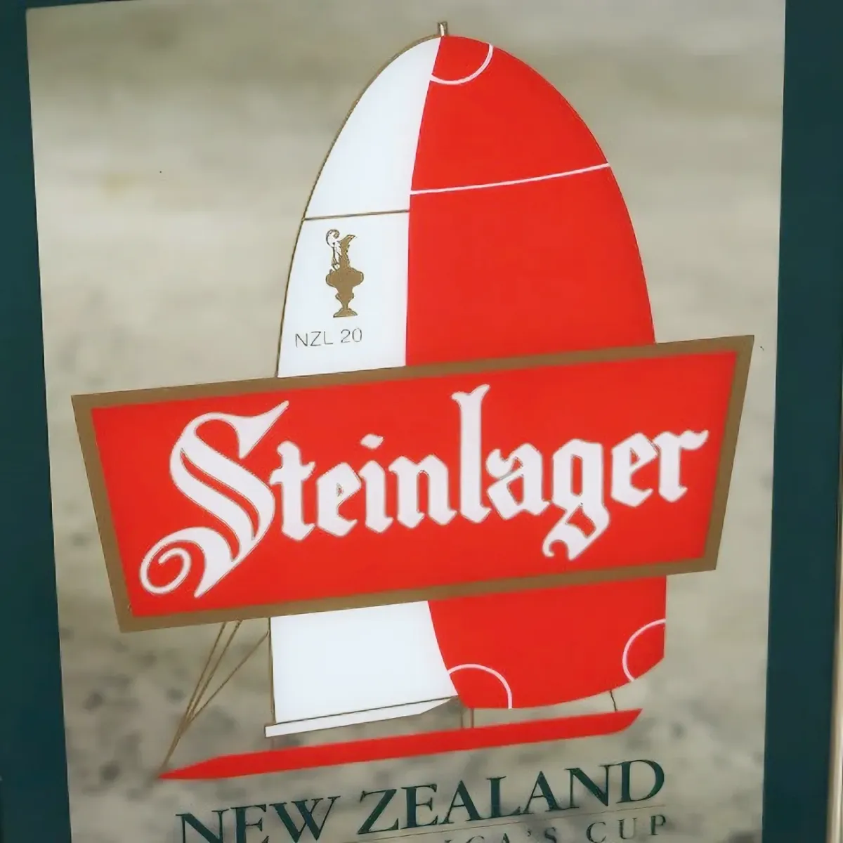 Steinlager ビンテージ パブミラー