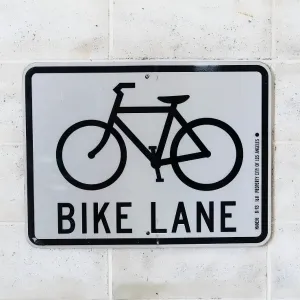 ロードサイン BIKE LANE