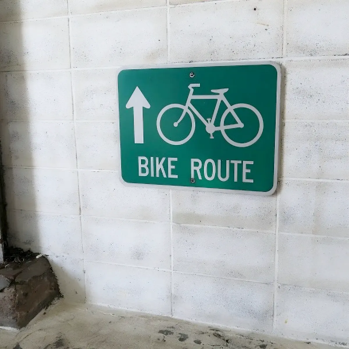 BIKE ROUTE ロードサイン