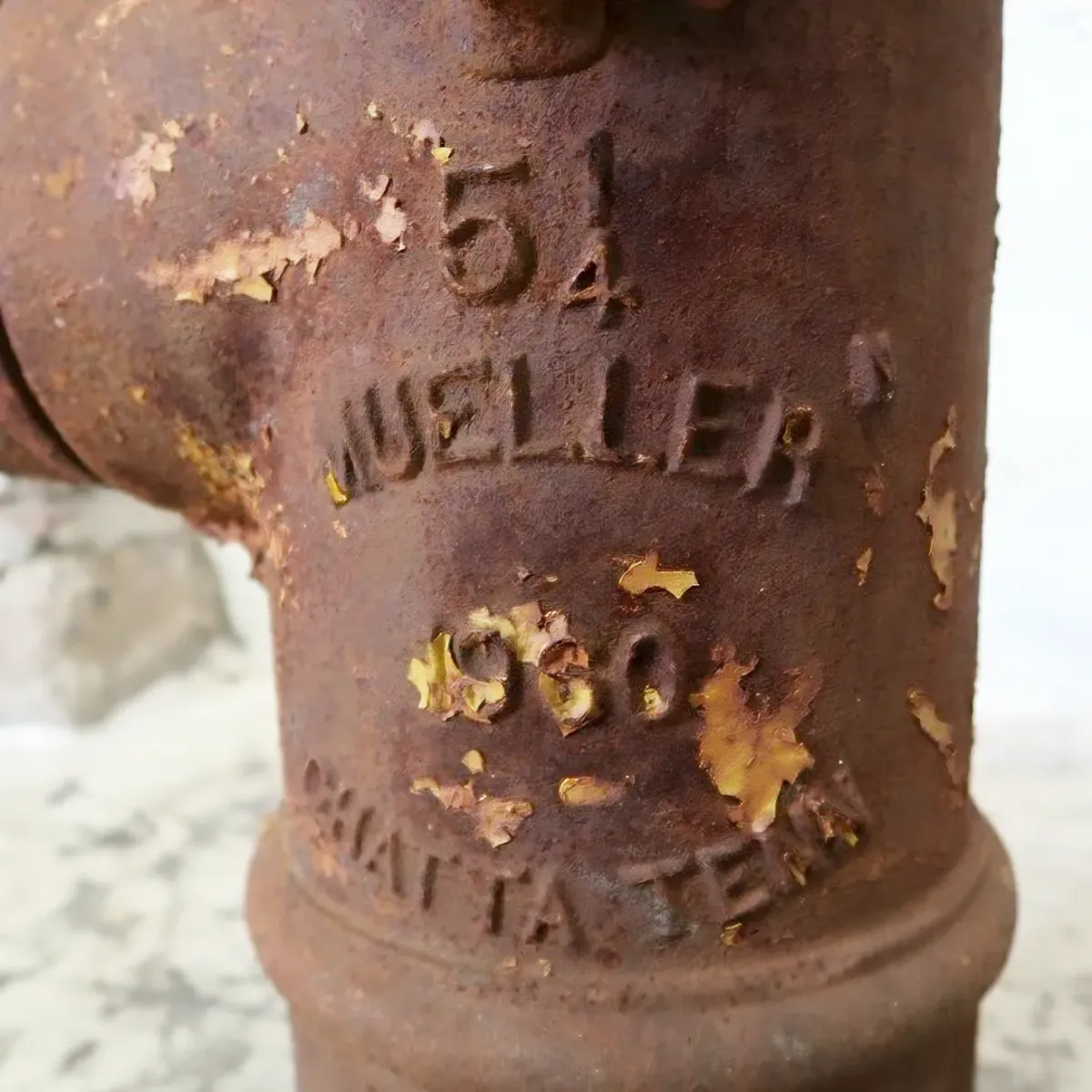 MUELLER アンティーク 消火栓 1960