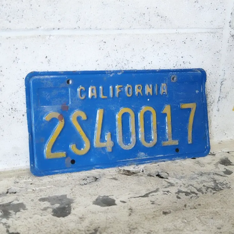 CALIFORNIA ビンテージ ナンバープレート