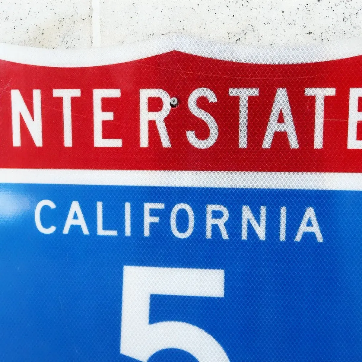 INTERSTATE CALIFORNIA 5 ロードサイン