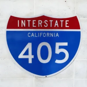 INTERSTATE CALIFORNIA 405 ロードサイン